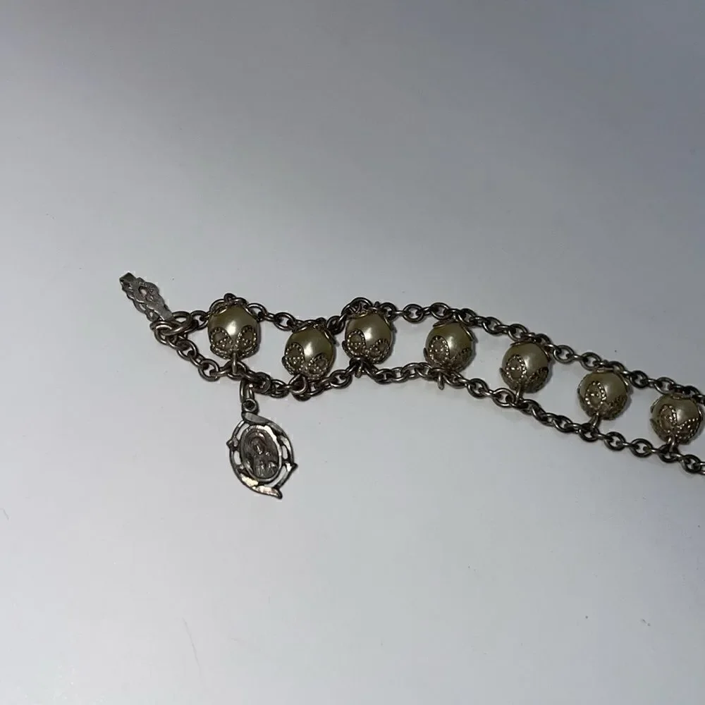 Vintage Prayer Bead Bracelet